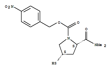 (2S,4S)-2-(Dimethylaminocarbonyl)-4-Mercapto-1-(P-Nitrobenzyloxycarbonyl)-1-Py