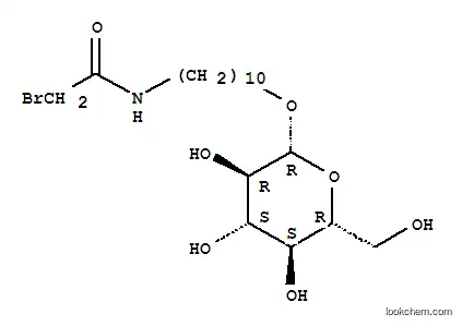 10-N-(브로모아세틸)아미노-1-데실글루코피라노시드