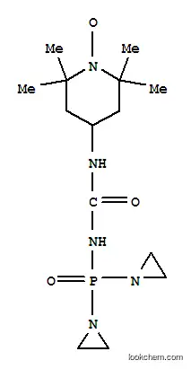 N,N,N',N'-비스(1,2-에탄디일)-N"-(1-옥실-2,2,6,6-테트라메틸-4-피페리디닐아미노카르보닐)포스포릭 트리아미드
