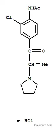 N-[2-클로로-4-(2-피롤리딘-1-일프로파노일)페닐]아세트아미드 염산염