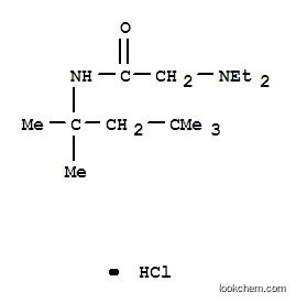 아세트 아미드, 2- (디 에틸 아미노) -N- (1,1,3,3- 테트라 메틸 부틸)-, 히드로 클로라이드