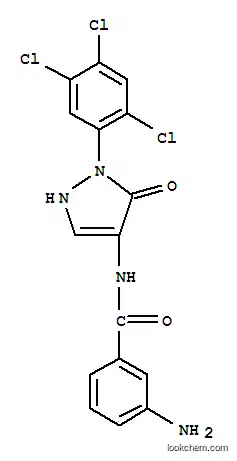 3-アミノ-N-[3-オキソ-2-(2,4,5-トリクロロフェニル)-2,3-ジヒドロ-1H-ピラゾール-4-イル]ベンズアミド