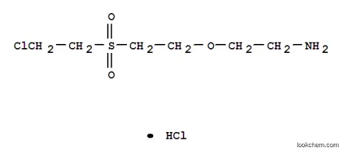 2-[2-(2-클로로에틸)술포닐]에톡시에탄아민 염산염