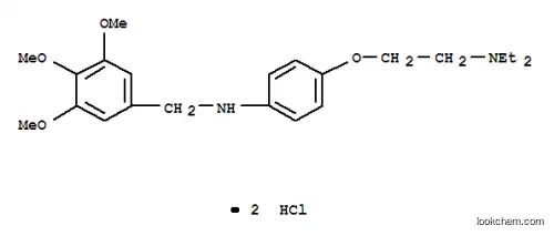 N-(4-(2-(디에틸아미노)에톡시)페닐)-3,4,5-트리메톡시벤젠메탄아민 및 디히드로클로라이드