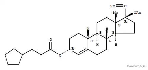 노르에티스테론 아세테이트 3-사이클로펜틸프로피오네이트