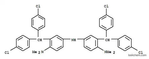 ビス[3-[ビス(4-クロロフェニル)メチル]-4-(ジメチルアミノ)フェニル]アミン