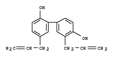 Honokiol;3',5-di-2-propen-1-yl-[1,1'-biphenyl]-2,4'-diol