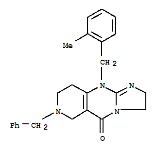 TIC10;ONC201，NSC350625;Imidazo[1,2-a]pyrido[4,3-d]pyrimidin-5(3H)-one,2,6,7,8,9,10-hexahydro-10-[(2-methylphenyl)methyl]-7-(phenylmethyl)-