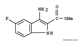 3-AMINO-5-FLUORO-1H-INDOLE-2-CARBOXYLIC ACID 메틸 에스테르