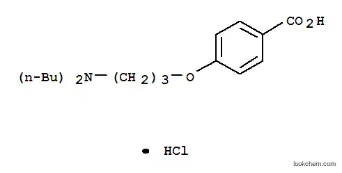 4-[3-(디부틸아미노)프로폭시]벤조산 염산염