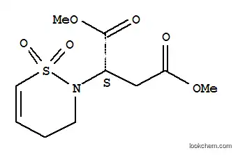 부탄디오익산, (3,4-DIHYDRO-1,1-DIOXIDO-2H-1,2-THIAZIN-2-YL)-, 디메틸 에스테르, (2S)