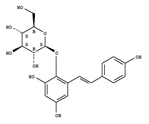 2,3,5,4'-Tetrahydroxyldiphenylethylene2-O-β-D-glucoside