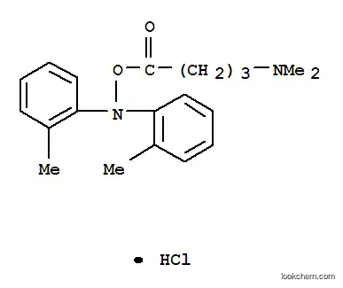 [비스 (2- 메틸페닐) 아미노] 4- 디메틸 아미 노부타 노 에이트 염산염
