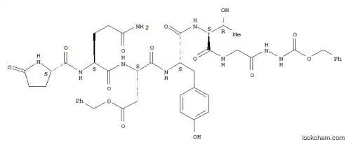 N-[N-[N-[O4-벤질-N-[N2-(5-옥소-L-프롤릴)-L-글루타미닐]-L-알파-아스파르틸]-L-티로실]-L-트레오닐]- 2'-[(벤질옥시)카르보닐]글리시노히드라지드