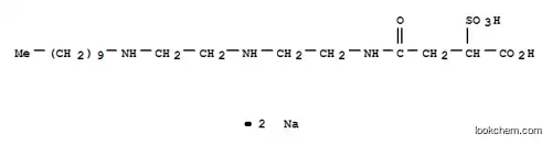 4-[[2-[[2-(デシルアミノ)エチル]アミノ]エチル]アミノ]-4-オキソ-2-スルホブタン酸ジナトリウム