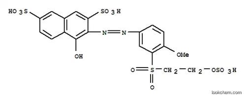 4-ヒドロキシ-3-[[4-メトキシ-3-[[2-(スルホオキシ)エチル]スルホニル]フェニル]アゾ]-2,7-ナフタレンジスルホン酸