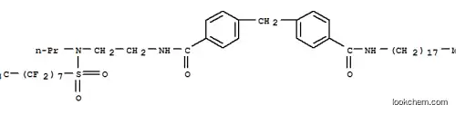 4-[[4-[[[2-[[(헵타데카플루오로옥틸)술포닐]프로필아미노]에틸]아미노]카르보닐]페닐]메틸]-N-옥타데실벤즈아미드