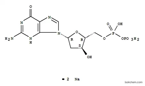 구아노신 5'-(이인산삼수소), 2'-데옥시-, 이나트륨염