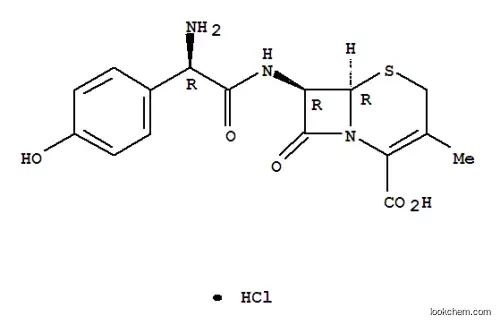 (6R)-7α-[[(R)-アミノ(4-ヒドロキシフェニル)アセチル]アミノ]-3-メチル-8-オキソ-5-チア-1-アザビシクロ[4.2.0]オクタ-2-エン-2-カルボン酸?塩酸塩