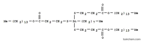 5-オクチル-5-[(3-オキソ-3-テトラデシルオキシプロピル)チオ]-4,6-ジチア-5-スタンナノナン二酸ジテトラデシル