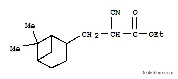 에틸 알파-시아노-6,6-디메틸비시클로[3.1.1]헵탄-2-프로피오네이트