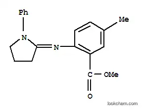 METHYL 5-METHYL-2-[(1-PHENYLPYRROLIDENE)AMINO]벤조에이트