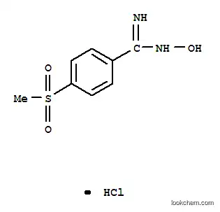 N-히드록시-4-(메틸술포닐)벤젠카르복시이미드아미드 염산염