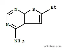 6-ETHYLTHIENO [2,3-D] 피리 미딘 -4-AMINE