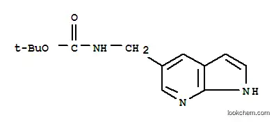 (1H-PYRROLO [2,3-B] PYRIDIN-5-YLMETHYL)-탄소 산 TERT-BUTYL 에스테르