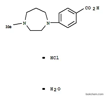 4-(4-METHYLPERHYDRO-1,4-DIAZEPIN-1-YL)벤조산 염산염 수화물 95+%