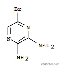 2-아미노-5-브로모-3-(디에틸아미노)피라진