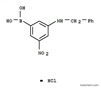 3-(벤질라미노)-5-니트로벤젠보론산 염산염 95