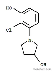 3-피롤리디놀, 1-(2-클로로-3-하이드록시페닐)-