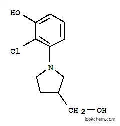 3-피롤리딘카복실산, 1-(2-클로로-3-하이드록시페닐)-
