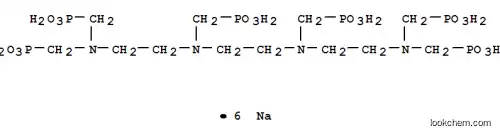 [1,2-エタンジイルビス[[(ホスホノメチル)イミノ]-2,1-エタンジイルニトリロビス(メチレン)]]テトラキスホスホン酸/ナトリウム,(1:6)