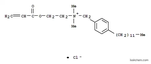 (p-도데실벤질)디메틸[2-[(1-옥소알릴)옥시]에틸]염화암모늄