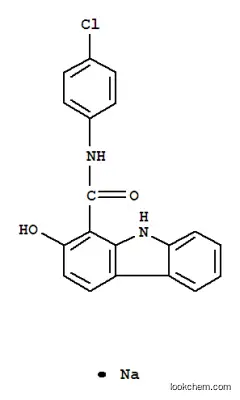 N-(4-クロロフェニル)-2-ヒドロキシ-9H-カルバゾール-1-カルボアミド/ナトリウム,(1:1)
