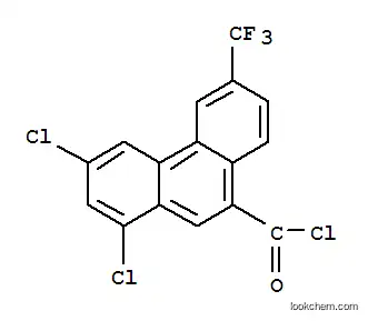 1,3- 디클로로 -6- (트리 플루오로 메틸) 페난 트렌 -9- 카르 보닐 클로라이드