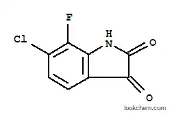 6- 클로로 -7- 플루오로 -1H- 인돌 -2,3- 디온