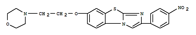 7-(2-Morpholin-4-yl-ethoxy)-2-(4-nitrophenyl)imidazo[2,1-b][1,3]-benzothiazole
