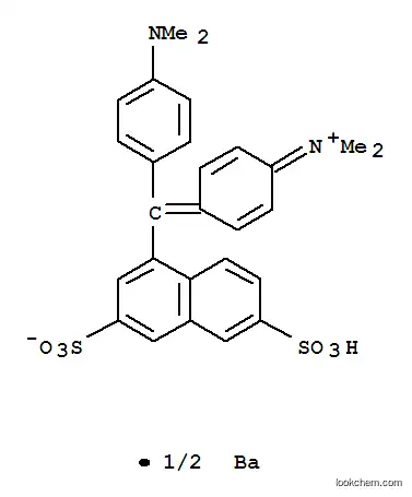 수소 [4-[4-(디메틸아미노)-알파-(3,6-디설포나토-1-나프틸)벤질리덴]사이클로헥사-2,5-디엔-1-일리덴]디메틸암모늄, 바륨염