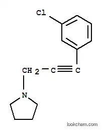 피롤리딘, 1-3-(3-클로로페닐)-2-프로피닐-