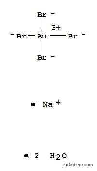 테트라브로모아우르산나트륨(III) 수화물