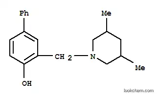 4-비페닐올, 3-((3,5-디메틸피페리디노)메틸)-4-하이드록시비페닐