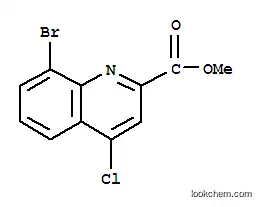 메틸 8- 브로 모 -4- 클로로 퀴놀린 -2- 카복실 레이트