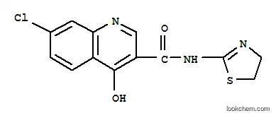 7-クロロ-N-[(4,5-ジヒドロチアゾール)-2-イル]-4-ヒドロキシ-3-キノリンカルボアミド