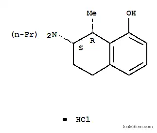 1-나프탈레놀, 7-(디프로필아미노)-5,6,7,8-테트라히드로-8-메틸-, 염화수소, (7S-cis)-