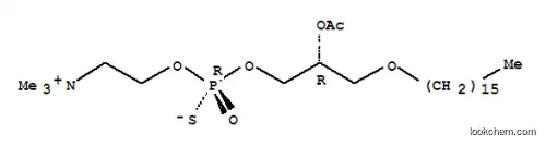 1-O-헥사데실-2-아세틸-3-티오포스포콜린
