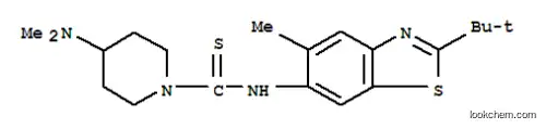 2-tert-ブチル-5-メチル-6-[4-(ジメチルアミノ)ピペリジノ(チオカルボニル)アミノ]ベンゾチアゾール