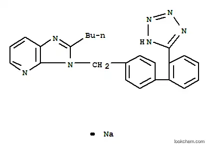2-ブチル-3-[[2′-(1H-テトラゾール-5-イル)-4-ビフェニリル]メチル]-3H-イミダゾ[4,5-b]ピリジン?ナトリウム